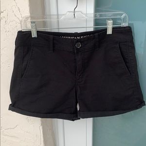 American Eagle Outfitters Black Shorts